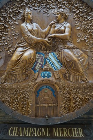 シャンパーニュ メルシエ 万博 大樽