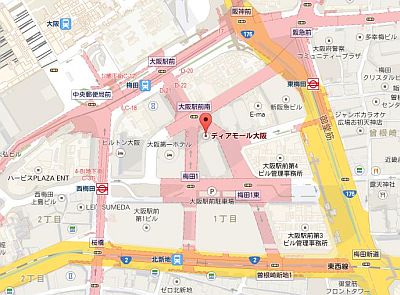 ディアモール地図