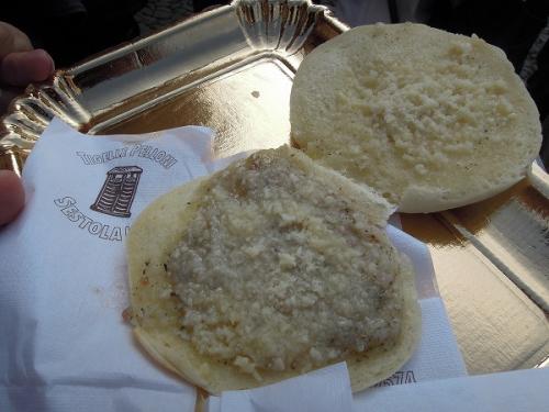 ティジェッレ、ラルドとパルメザン