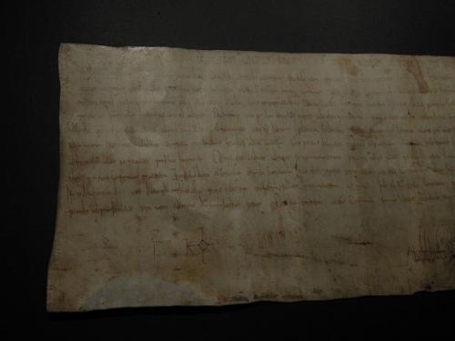 カール大帝のサイン入り書状