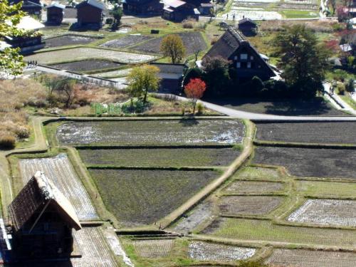 秋深まる世界遺産 白川郷の風景７
