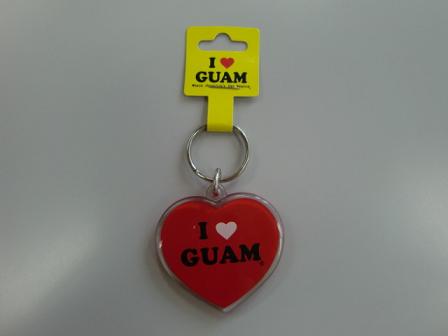 I LOVE グアムのキーホルダー★