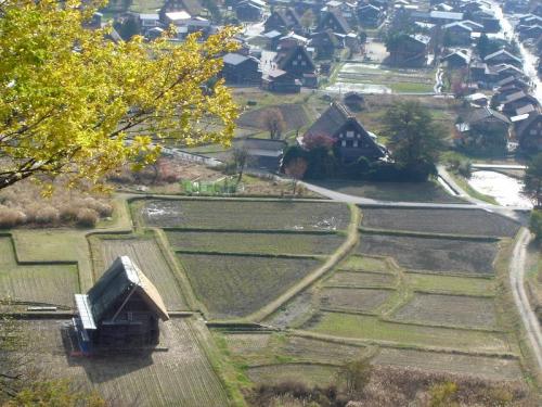 晩秋の白川郷風景 深まる秋を感じる！６