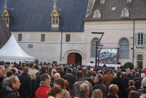 ボーヌでワイン・オークション