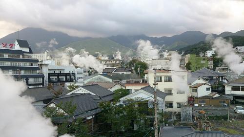 湯けむりの町 鉄輪