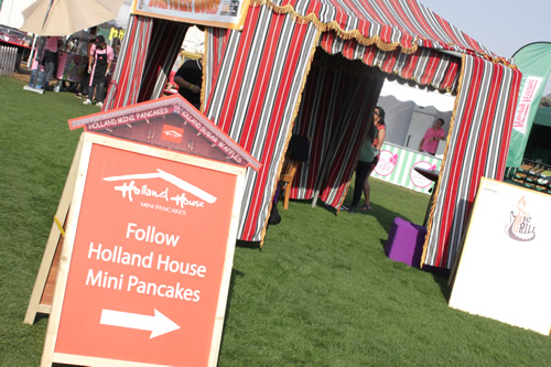 お店ごとのブースがいろいろ