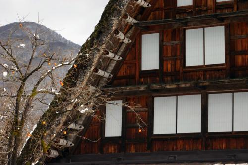 世界文化遺産の白川郷は真っ白 ４