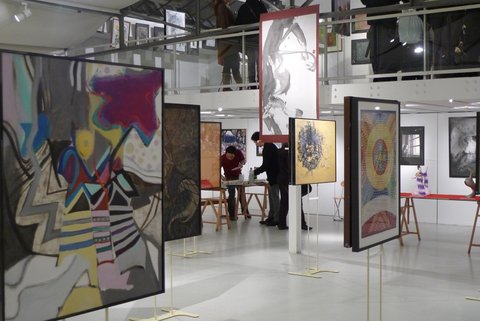 欧州美術クラブ主催の美術展