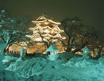 弘前城雪燈籠まつり