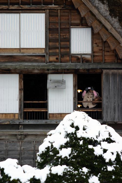 雪国ならではの視界すべてが真っ白 1