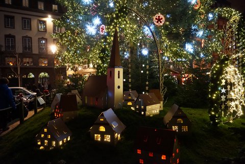 クリスマス・ツリー発祥地ストラスブール