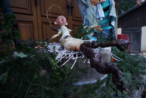 ブドウの木 クレッシュ クリスマス