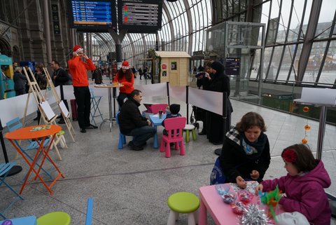 ストラスブール 駅 子供