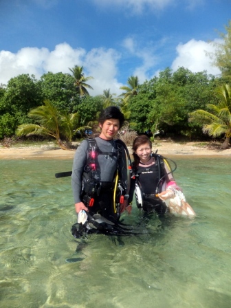 サイパン 体験ダイビング