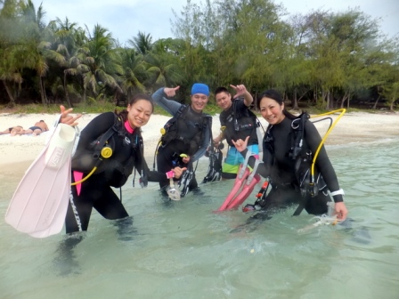 サイパン 体験ダイビング