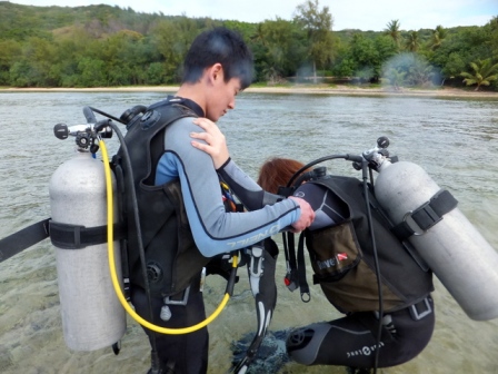 サイパン ダイビングライセンス