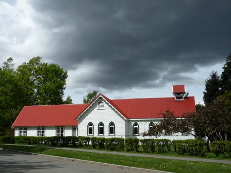 ハンマースプリングス古い建物