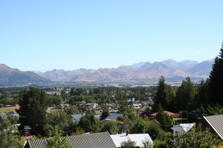 ハンマースプリングス村風景