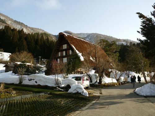 温泉でリフレッシュ♪絶景 白川郷 ?