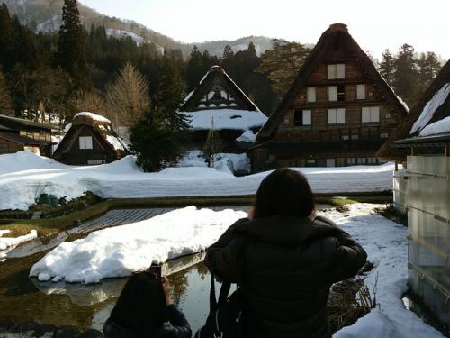 温泉でリフレッシュ♪絶景 白川郷 ?