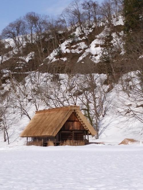 気ままな一人旅 白川郷☆温泉入るにも 2
