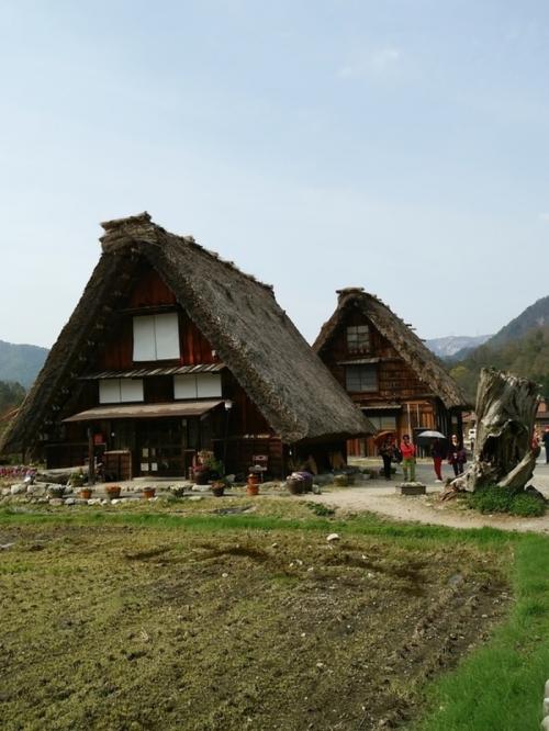 混雑を避けてゆったりと過ごす白川郷６