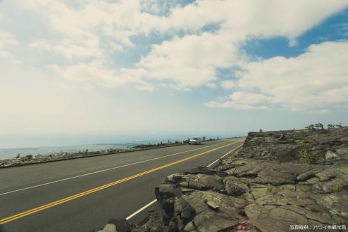 溶岩台地ドライブ