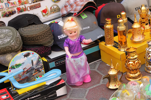 ベリーダンス人形などのお土産物