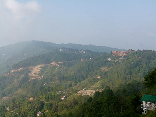 ナガルコットの丘