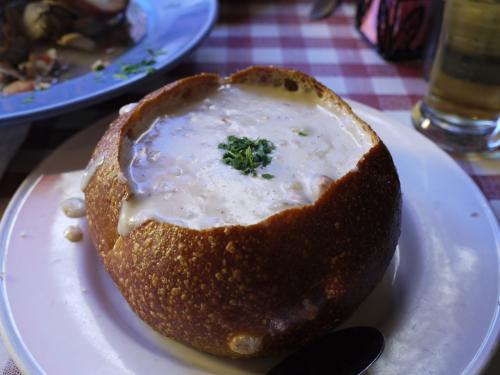 クラムチャウダー