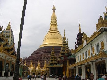 「シュエダゴンパゴダ」修復工事情報２