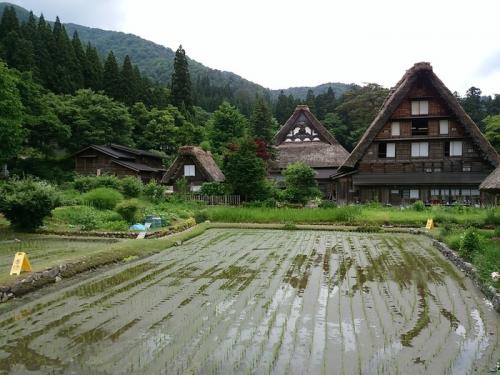 日本を感じるスポット白川郷 ７