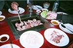 アヒルの焼き肉