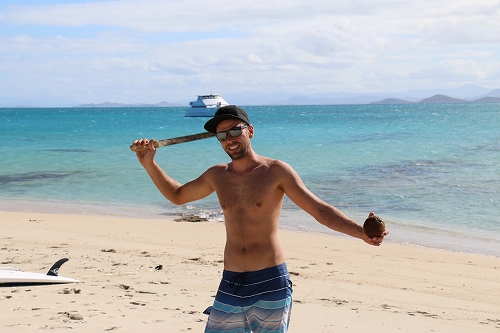 テニア島フランス男