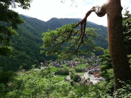 お盆明け残りの夏休みを白川郷で1