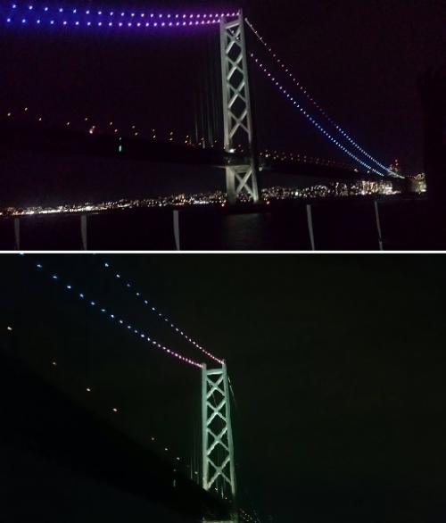 明石海峡大橋くぐり抜け