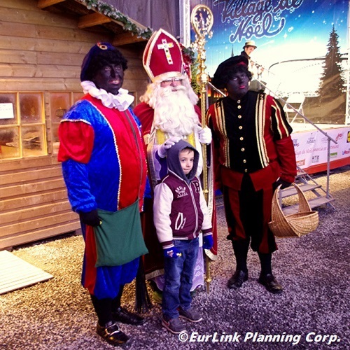 サンタさんと記念撮影