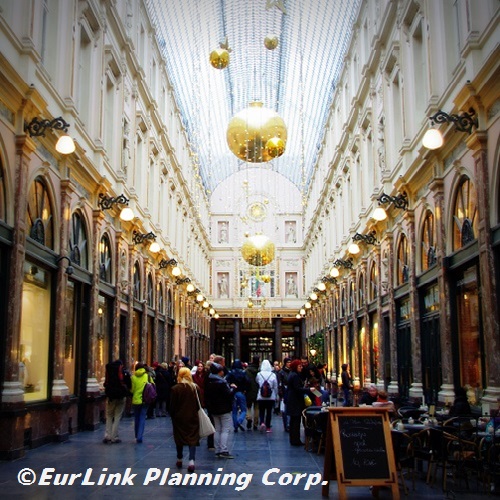 ヨーロッパ最古のアーケード