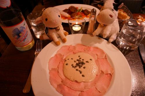 ミュンヘンのディナー