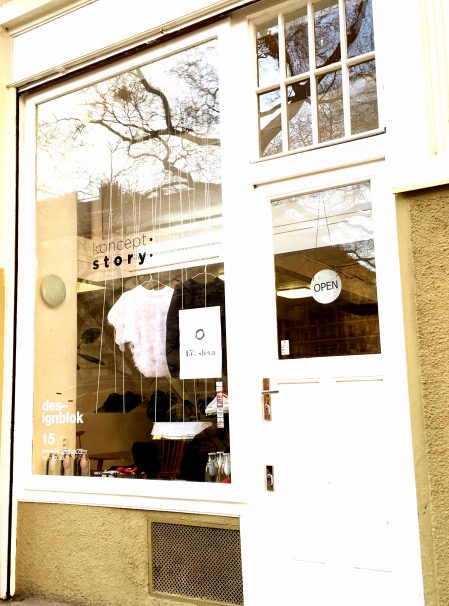 プラハのスタイリッシュなお店