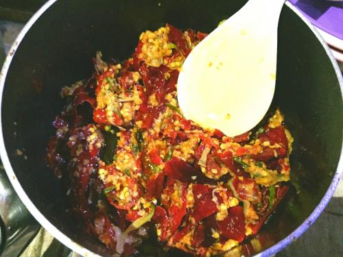 ドライバーの奥さんの手料理