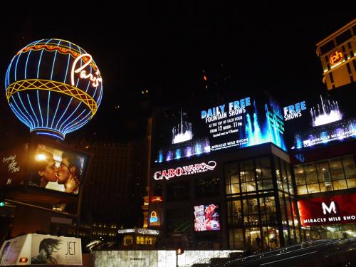 ラスベガス夜景