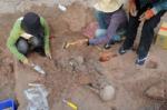 プンスナイ遺跡「水の祭壇」の発掘現場1