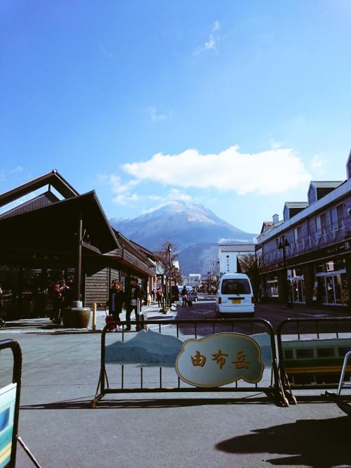 由布院駅前