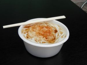 うどんできあがり