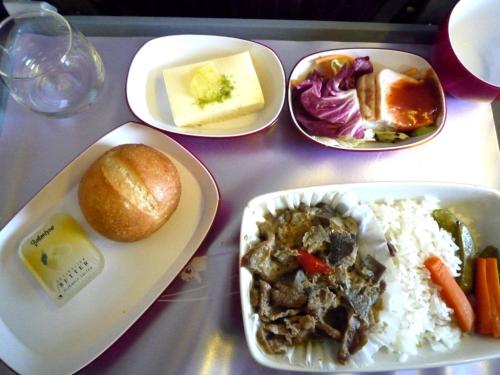 タイ航空機内食