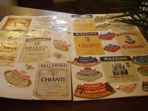 ワイン　ラベルコレクション