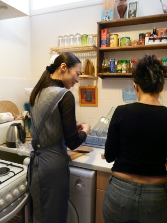 パリで家庭料理レッスン