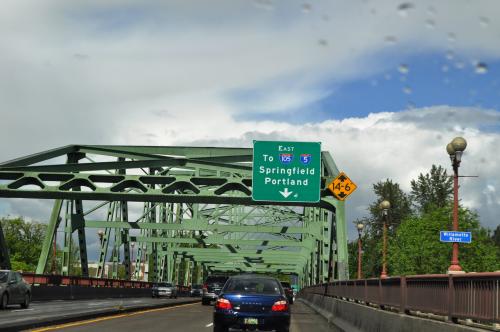 ポートランドへの看板