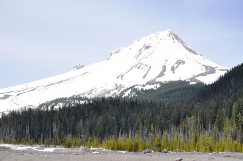 マウントフッドを横切る２